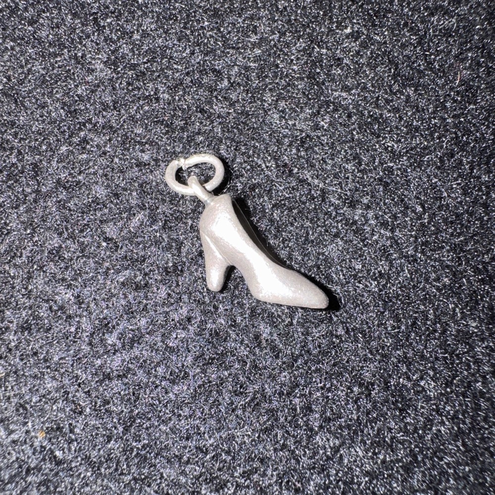 *RETIRED*  James Avery Sterling Silver High Heel Shoe Charm .925 J/A